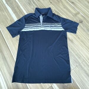 Royal Golf‎ Polo Mens Blue Performance Tech Wicking M